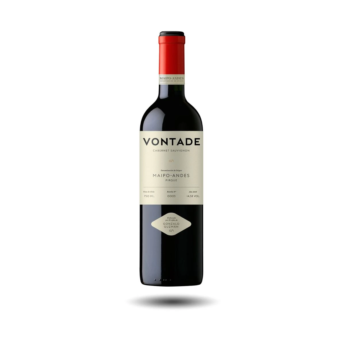 Gonzalo Guzman - Vontade, Cabernet Sauvignon, 2022 Gonzalo Guzman - Vontade, Cabernet Sauvignon, 2022